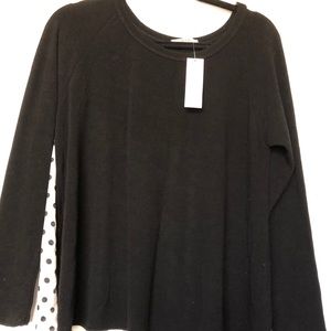 Le Ali’s mixed material sweater